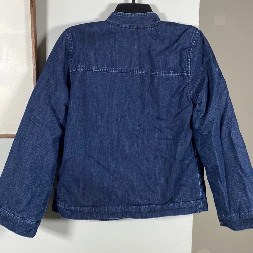 Madewell Reversible Denim Coat Jacket